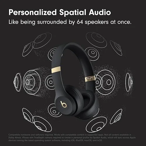 Miniatura 2 de Beats Solo 4 - Auriculares inalámbricos Bluetooth en la oreja, compatibles con Apple y Android, hasta 50 horas de duración de la batería