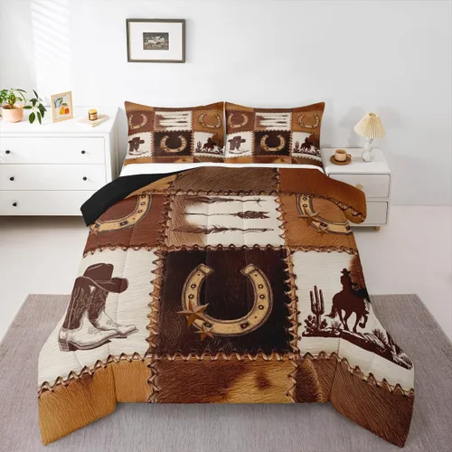 Miniatura 10 de Erosebridal - Juego de ropa de cama estilo tribal bohemio azteca, edredón con estampado étnico blanco y negro, bohemio, tamaño King, juego de Multi