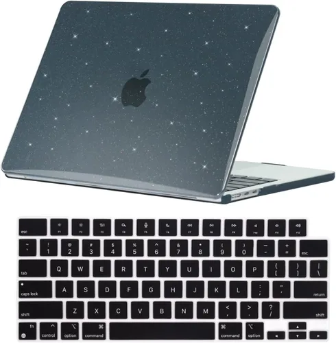 Miniatura 39 de Se7enline Compatible con MacBook Air 2025 2024 2023 de 15 pulgadas M4 M3 M2 Funda rígida para laptop Mac Air de 15.3 pulgadas M4 M3 M2 Chip