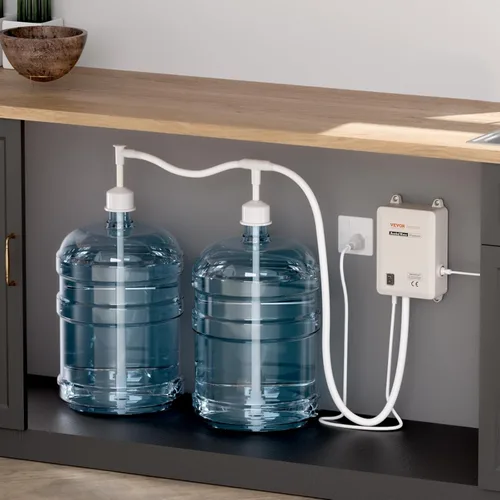 Miniatura 2 de VEVOR Sistema de bomba despachadora de agua embotellada, sistema de dispensación 2x5 galones, dispensador de agua eléctrico automático, bomba
