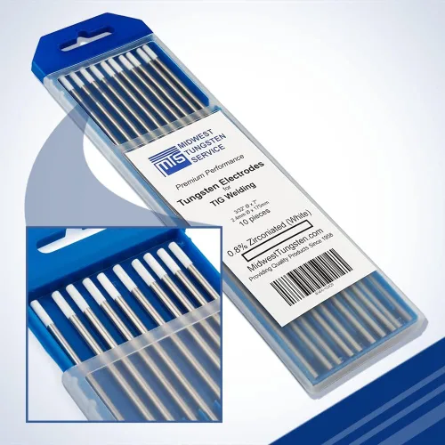 Miniatura 18 de Midwest Tungsten Service Electrodos de soldadura TIG de tungsteno paquete de 10 unidades (azul - 2% tungsteno lantanado (WL20/EWLa-2), 1/8 pulgadas