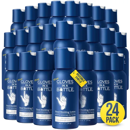 Miniatura 14 de Loción de Manos Gloves In A Bottle para Enfermeras – Mejor Crema de Manos de Viaje para Manos Secas y Agrietadas, Alivio del Eczema y Psoriasis