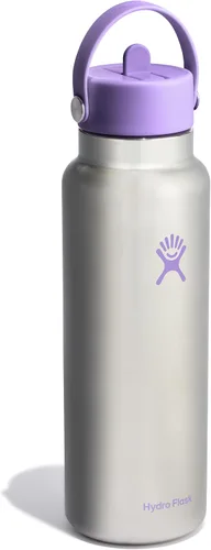 Miniatura 2 de Hydro Flask Botella de agua – Acero inoxidable aislado – Tapa flexible con popote de boca ancha, antiderrames, a prueba de fugas y recargable de 40