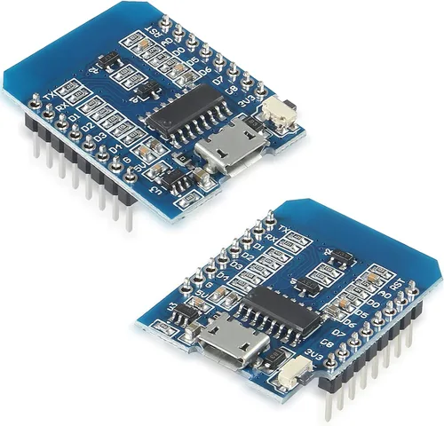 Miniatura 3 de ACEIRMC ESP8266 ESP-12 ESP-12F NodeMcu Mini D1 Módulo Lua 4M bytes WLAN WiFi Internet Junta Base en ESP8266 ESP-12F para Arduino, compatible