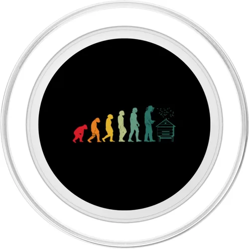 Miniatura 2 de Beekeeping Evolution Honey Bees Supplies Beekeeper PopSockets MagSafe PopGrip for iPhone