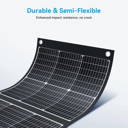 Miniatura 5 de 100W Panel Solar portátil CPC Material USB-C PD3.0 y 20V DC XT60 Anderson Lightweight, Foldable, USB-A/C Fast Charging, 3m DC Cable, IP65