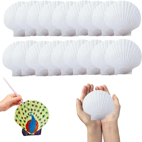 Miniatura 5 de 16 conchas naturales de cangrejo ermitaño de 1.6 a 3.3 pulgadas, turbo de crecimiento para cangrejos grandes a medianos y pequeños, para cangrejos