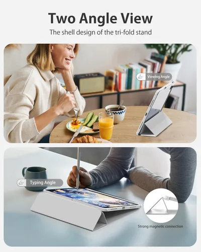 Miniatura 4 de Aoub Funda para iPad Air de 11 pulgadas M3/M2 (2025/2024), iPad Air de 5ª/4ª generación (2022/2020) de 10.9 pulgadas