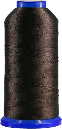 Miniatura 19 de Selric [1300 yardas/26 colores disponibles] Tex 90 Hilo de nailon unido para costura de cuero 280D/3 T90#92 Hilo de tapicería resistente para cuero
