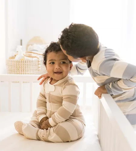 Miniatura 173 de Burt's Bees Baby - Pijama de una pieza para bebé, mameluco para dormir y jugar, algodón 100% orgánico, cremallera frontal