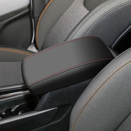 Miniatura 34 de AOMSAZTO Fundas de reposabrazos para Cadillac Escalade 2007-2014 Negro