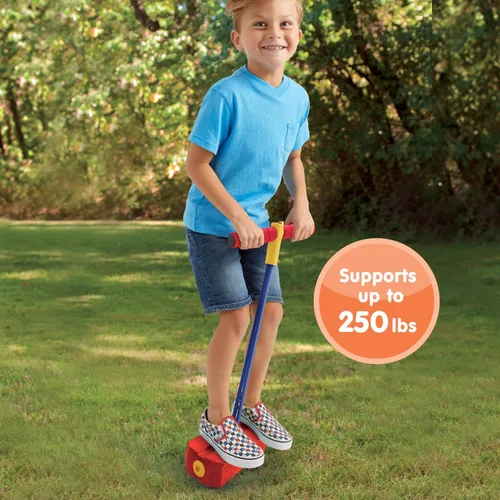 Miniatura 4 de Kidoozie Puente de espuma Pogo - Juego en interiores y exteriores - Fomenta un estilo de vida activo - Hace sonidos chirriantes, capacidad de 250