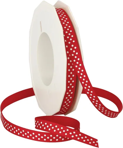 Miniatura 29 de Morex Ribbon Swiss Dot - Cinta de grogrén de poliéster, carrete de 3/8 pulgadas por 20 yardas, aguamarina