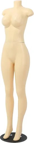 Miniatura 3 de Maniquí femenino sin cabeza y sin brazos de 63 pulgadas, modelo de cuerpo humano realista, maniquí de exhibición de estilo brasileño, soporte