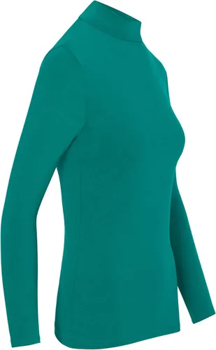 Miniatura 6 de Natural Uniforms Camiseta de manga larga con cuello alto falso para mujer