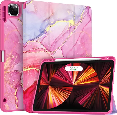 Miniatura 14 de Soke Funda para iPad Pro 11 (M2) 2022/2021/2020 con soporte para lápices