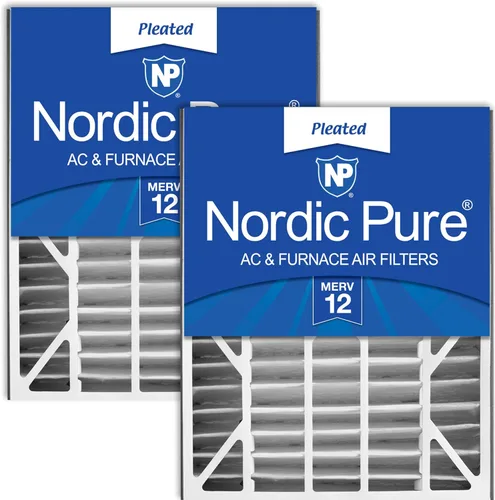 Miniatura 16 de Nordic Pure 20x25x5 (tamaño real: 19 3/4 x 24 1/4 x 4 7/8) Filtro de CA Air Bear MERV 13 Plus Carbon 4 Pack