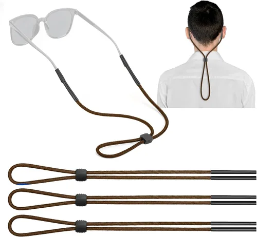 Miniatura 8 de KECHIO Correa de soporte de gafas deportivas (3 piezas) - Correa de gafas de sol para hombres, mujeres y niños