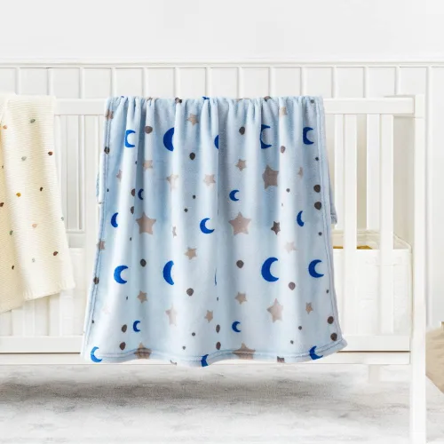 Miniatura 3 de Bunnikins & Clover Manta de Bebé de Franela de Felpa Ligera Súper Suave para Niños y Niñas, Manta de Lactancia de Forro Polar Floral para Niños