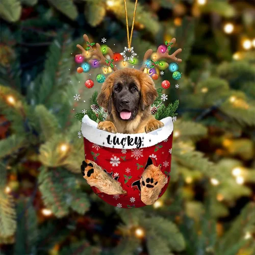 Miniatura 118 de Adorno de Navidad personalizado para perro Airedale Terrier en bolsillo de nieve, adorno para árbol de Navidad, idea de regalo para amantes