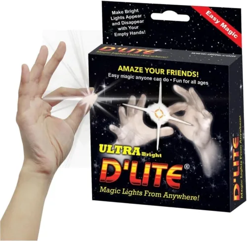 Miniatura 13 de D'lite Juego de trucos de iluminación de pulgar mágico, 2 dedos mágicos originales increíbles y ultra brillantes, trucos de magia de primer plano