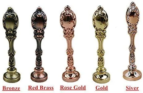 Miniatura 3 de Sello de cera vintage para pájaros y águilas, de lujo, de bronce y metal, diseño de pavo real, latón, rojo (Red Brass), 1