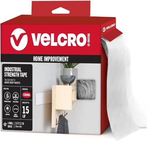 Miniatura 14 de VELCRO Brand - Resistencia industrial Uso en interiores y exteriores Potencia de sujeción superior en superficies lisas Tamaño 10 pies x 2