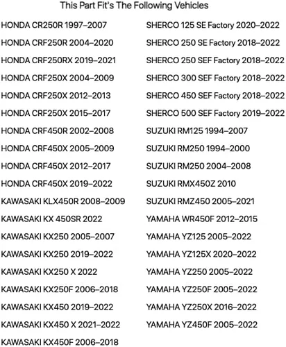 Miniatura 3 de Race Tech Herramienta de sujeción de varilla de cartucho para Kawasaki KX250F 2006-2018