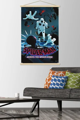 Miniatura 2 de Trends International Marvel Spider-Man: Across The Spider-Verse - The Spot - Póster de pared de una hoja, 22.37 x 34.00 pulgadas, paquete de Juego