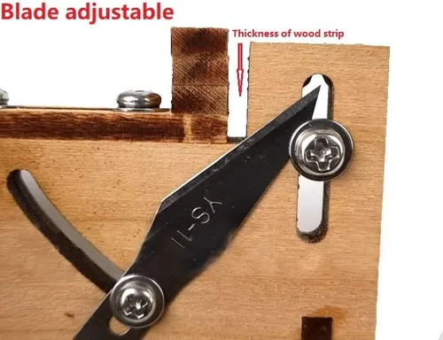 Miniatura 2 de Modelo de barco Herramientas de construcción para adultos - Tira de madera Kit de cepilladora angular