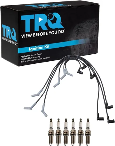 Miniatura 88 de Kit de bujías de chispa TRQ 5 piezas de bujías de iridio Compatible con Acura Integra 1992-2001 1999-2000 Honda Civic 1994-1995 Civic del Sol