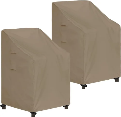 Miniatura 21 de Easy-Going Funda impermeable para silla de patio, resistente a los rayos UV, para exteriores, resistente a la intemperie, con costuras selladas