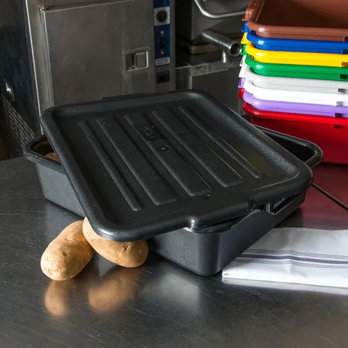 Miniatura 3 de Carlisle FoodService Products N4401203 Comfort Curve™ - Tapa ergonómica para lavabo, universal, color negro