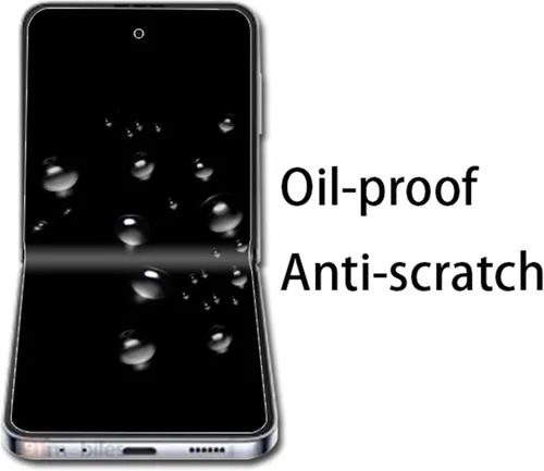 Miniatura 6 de Protector de pantalla antiespía antirreflejos interno para Moto Razr+ 2023 Protector de pantalla exterior mate de privacidad Película suave