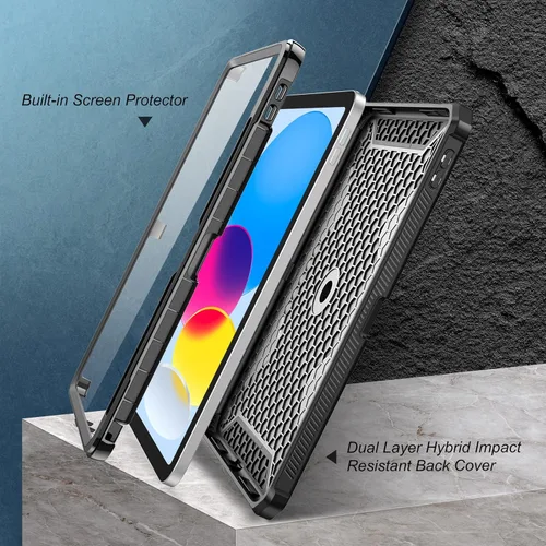 Miniatura 5 de Funda Fintie para iPad (A16) 11ª Generación 11 Pulgadas (2025), iPad 10ª Generación 10.9 Pulgadas - [Tuatara Magic Ring] Funda Resistente y a Prueba