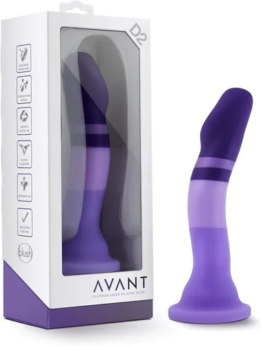 Miniatura 13 de Consolador Blush Avant Opal Dreams de 6 pulgadas ~ Consolador de silicona curvado para punto P para punto G ~ Arnés de base de ventosa compatible
