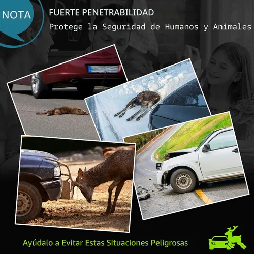 Miniatura 4 de Elook - Silbatos de advertencia para venado, dispositivo para automóvil, salva venados, cinta adhesiva acrílica a doble cara mejorada