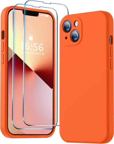 Miniatura 11 de BossKiss Funda compatible con iPhone 13 Pro, silicona de alta calidad mejorada [protección de cámara] [2 protectores de pantalla]