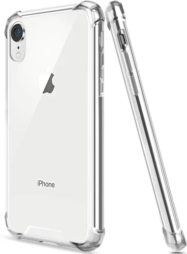 Miniatura 9 de Funda compatible con iPhone XR, transparente para iPhone XR, bonita funda antiarañazos, delgada, esquinas reforzadas, TPU a prueba de golpes, funda
