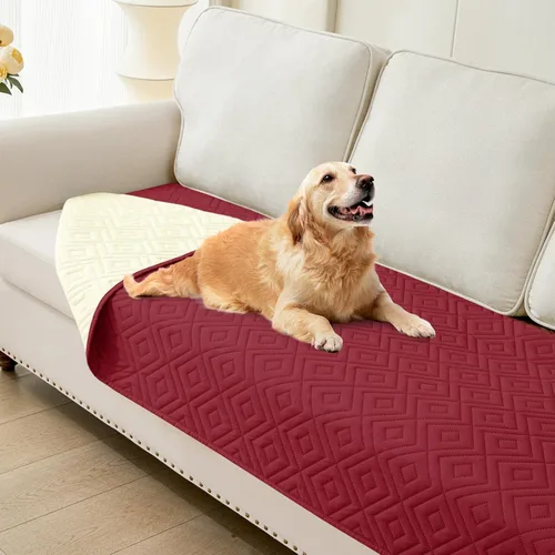 Miniatura 120 de hyha Manta impermeable para perro, manta suave para cama de perro, manta para mascotas, funda de sofá impermeable lavable para perros, fundas Gris
