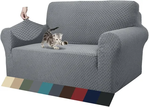 Miniatura 80 de Fundas elásticas 2025 para chaise longue de sofá seccional, funda individual para chaise longue removible y lavable, funda de repuesto para asiento
