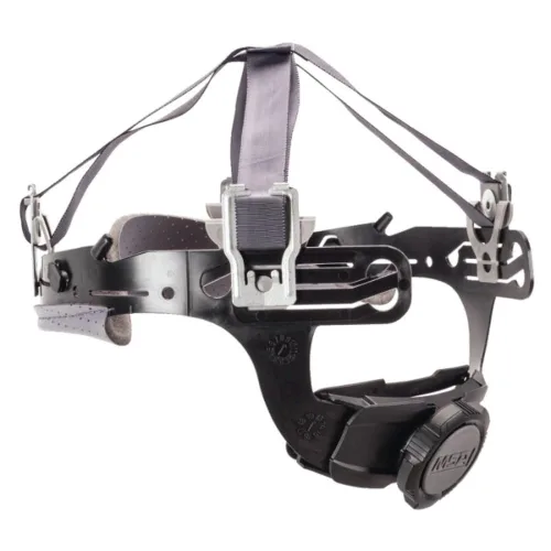 Cascos MSA Safety 10153385 de plástico/nailon fas-trac III, 4 puntos de sustitución estándar, suspensión, para su uso con Skullgard y confortable