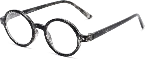 Miniatura 7 de Readers. com Gafas de lectura: el estilo redondo de Bookworm para hombres y mujeres Marrón jaspeado