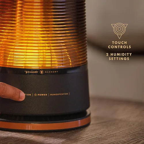Miniatura 6 de Vornado LUCERNA 3 Alchemy Humidificador ultrasónico con luz ambiental, capacidad de 1.5 galones, tiempo de funcionamiento de 28 horas, diseño