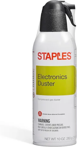 Miniatura 6 de Staples Plumeros de aire comprimido: aire enlatado para electrónica, teclados y dispositivos de oficina