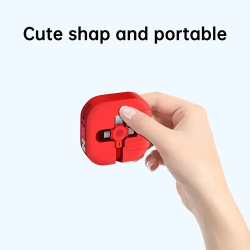 Miniatura 7 de Gartmost Paquete de 3 cables de carga tres en uno. Cable de carga 3 en 1 retráctil. Compatible con USB C/Micro USB/L, compatible con iPhone Azul