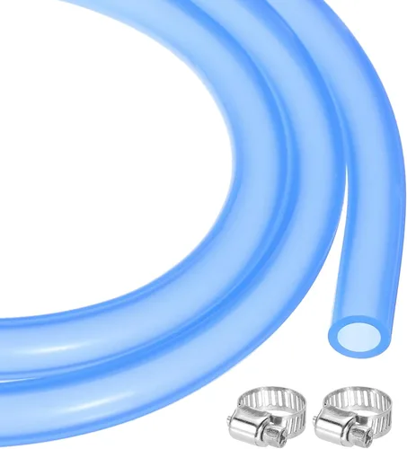 Miniatura 28 de MECCANIXITY 1 m de tubo de silicona transparente de goma de 1/4" ID 5/16" OD tubo de plástico manguera de aire flexible para elaboración de cerveza