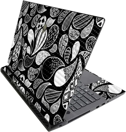 Miniatura 154 de MightySkins - Skin brillante con purpurina para Alienware M17 R3 (2020) y M17 R4 (2021) - Diversión de los años 90 Acabado duradero con purpurina