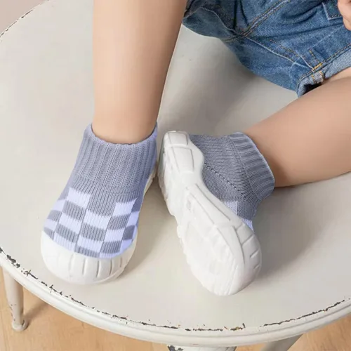 Miniatura 6 de DEBAIJIA Zapatos para niños pequeños de 1 a 5 años, entrenadores para primeros pasos para bebés, niños y niñas, suaves y lindos, Wzx01-Amarillo