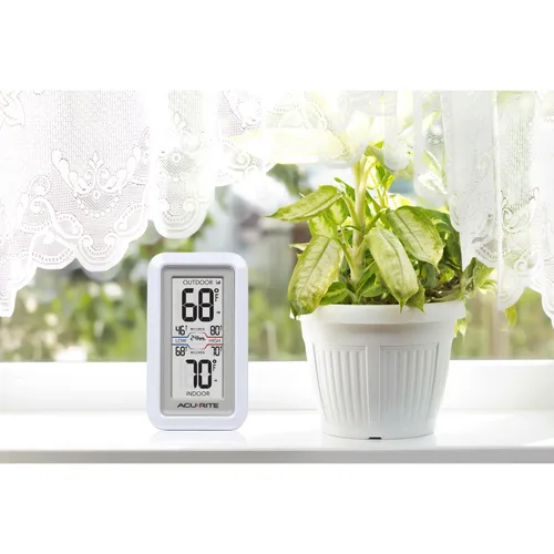 Miniatura 3 de AcuRite 0 termómetro digital con temperatura exterior e